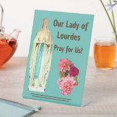 ルルドの我々の女性 台座サイン (インサイチュ)