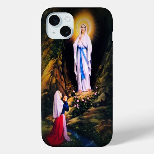 ルルドの我々の女性 Case-Mate iPhoneケース (裏面)