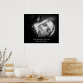 ルルドの聖ベルナデット祈は我々のために ポスター (キッチン)