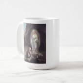 ルルドの聖母マリア コーヒーマグカップ (正面左)