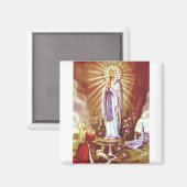 ルルドの聖母 マグネット (正面/裏面)