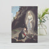 ルルドの聖母 招待状 (スタンド正面)