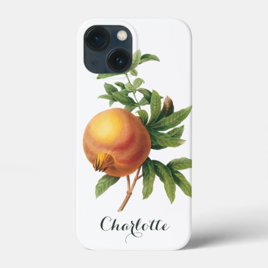 ルルドゥートによるビンテージ食品の果物、ざくろ Case-Mate iPhoneケース (裏面)