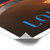 ルルドフランヴィンテージ旅行 ポスター (角)