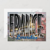 ルルド、フランスのはがき ポストカード (正面/裏面)