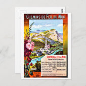 ルルド，フランス，ヴィンテージ旅行 ポストカード (正面/裏面)