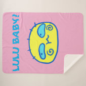 ルルベビー シェルパブランケット (正面(横))