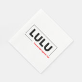 ルル スタンダードランチョンナプキン (角)