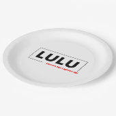 ルル ペーパープレート (アングル)