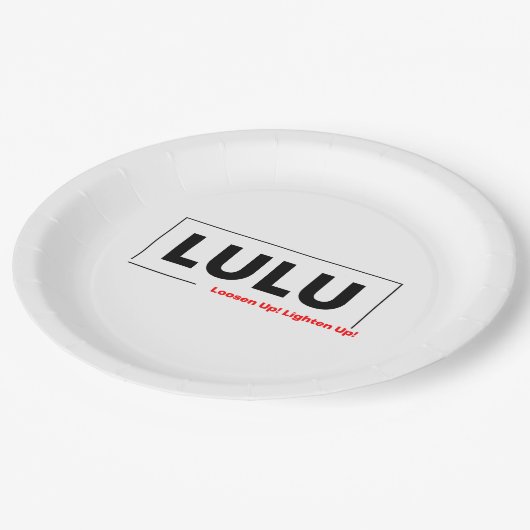 ルル ペーパープレート (アングル)