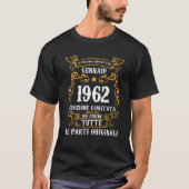 ルレジェンデソノネイトアジェンナイオ1962 60番目の誕生日 Tシャツ (正面)