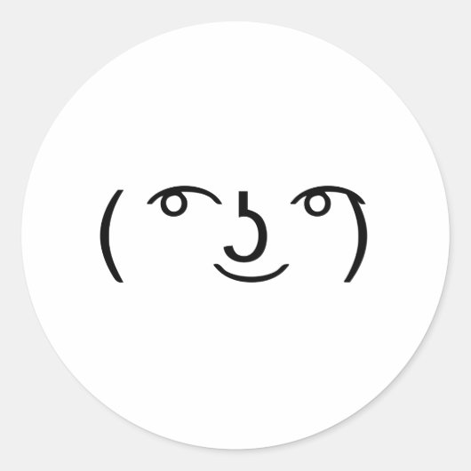 ルレニー顔 ラウンドシール (正面)