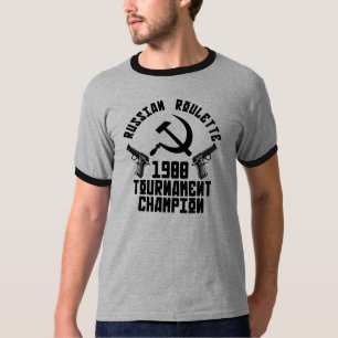 ルロシアのーレットTシャツ Tシャツ