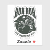 ルロスクービードゥーザメドリングキッズアイコン シール (シート)