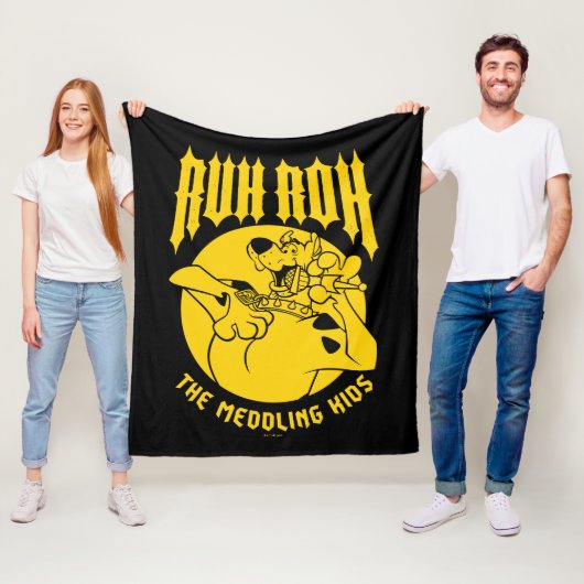 ルロスクービードゥーザメドリングキッズアイコン フリースブランケット (インサイチュ)