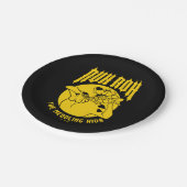 ルロスクービードゥーザメドリングキッズアイコン ペーパープレート (アングル)