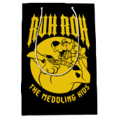 ルロスクービードゥーザメドリングキッズアイコン ミディアムペーパーバッグ (正面)