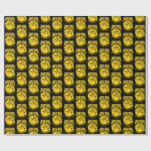 ルロスクービードゥーザメドリングキッズアイコン ラッピングペーパー (フラット)