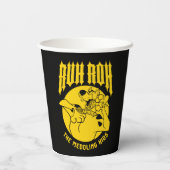 ルロスクービードゥーザメドリングキッズアイコン 紙コップ (裏面)