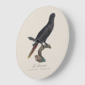 ルロリノワール ラージ壁時計 (傾斜)