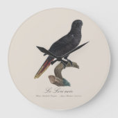 ルロリノワール ラージ壁時計 (正面)