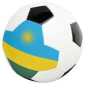 ルワンダの国旗 サッカーボール (3/4)
