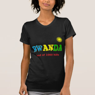 ルワンダの1000の丘の土地 Tシャツ