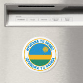 ルワンダラウンドエンブレム マグネット (インサイチュ (食洗機))