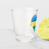 ルワンダルワンダハート ショットグラス (左)