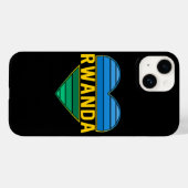 ルワンダルワンダハート Case-Mate iPhoneケース (裏面 (横))