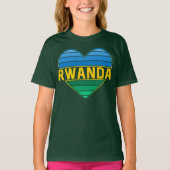 ルワンダルワンダハート Tシャツ (正面)