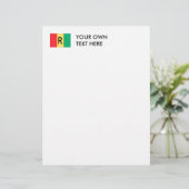 ルワンダ国旗 (スタンド正面)