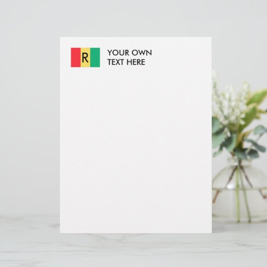 ルワンダ国旗 (スタンド正面)