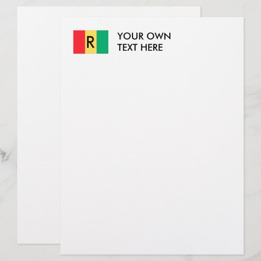 ルワンダ国旗 (正面/裏面)