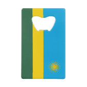 ルワンダ国旗 クレジットカード栓抜き (裏面)