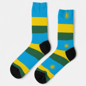 ルワンダ国旗 ソックス (左)