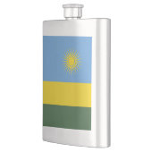 ルワンダ国旗 フラスク (左)