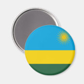 ルワンダ国旗 マグネット (正面/裏面)