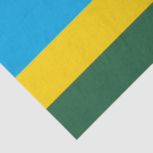 ルワンダ国旗 薄葉紙 (詳細)