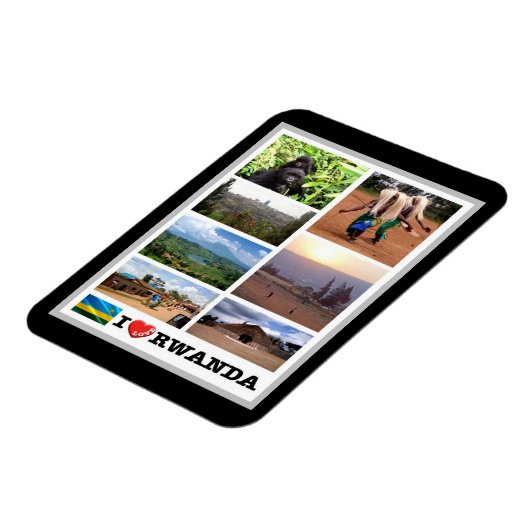 ルワンダ – 愛 –  マグネット (左側)