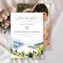 ルンゲルン スイス 風景 結婚式 写真
