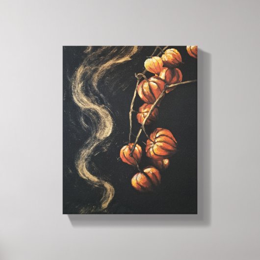 ルンズフェフダークネスゴールデンオーラマジカルミステリー我々 キャンバスプリント (正面)