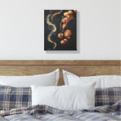 ルンズフェフダークネスゴールデンオーラマジカルミステリー我々 キャンバスプリント (インサイチュ (寝室))