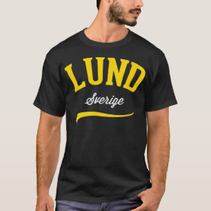 ルンドスウェーデンスベリーゲヴィンテージアスレチックレトロスポーツ Tシャツ