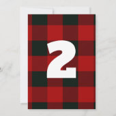 ルンバージャック1日招待状 招待状 (裏面)