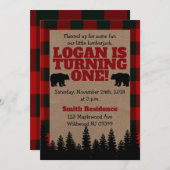 ルンバージャック1日招待状 招待状 (正面/裏面)