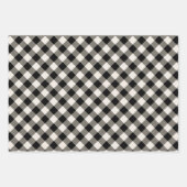 ルンバージャッ素朴クプレイドホリデー ラッピングペーパーシート (正面2)