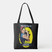 ルンビー先住民アメリカインディアン未熟女 トートバッグ (裏面)