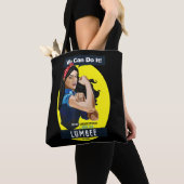 ルンビー先住民アメリカインディアン未熟女 トートバッグ (クローズアップ)