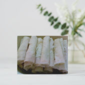 ルンピアフィリピノ料理はがき ポストカード (スタンド正面)